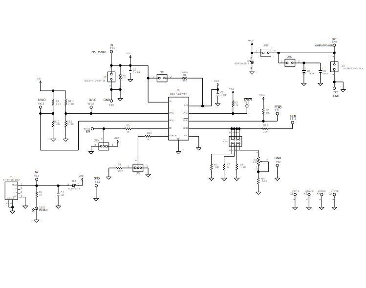 Schematic - Analog Devices / Maxim Integrated MAX17612BEVKIT Evaluation Kit